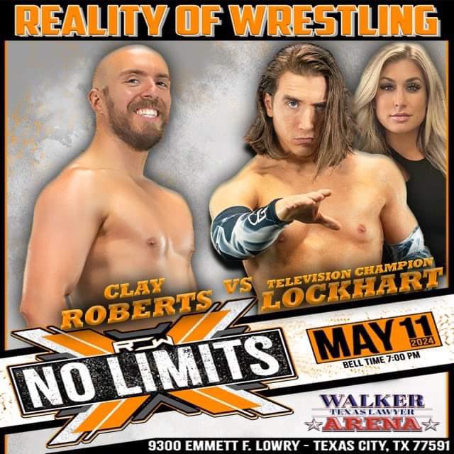 ‼️ MATCH ANNOUNCEMENT ‼️ This Saturday @WrestleHouse takes on @Erik_Lockhart for the Television Championship at #NoLimits in Texas City, Tx at the Walker Texas Lawyer Arena! LOCATION: 9300 Emmett F Lowry Expressway Texas City, TX 77591 PICK YOUR SEATS: 🎫…