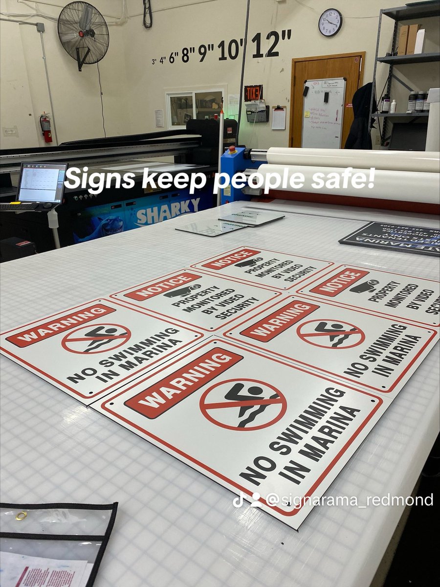 Signs keep people safe. Marinas in our community is gearing up for another beautiful summer in Seattle with refreshed and updated signage to keep visitors safe. We are ready to have a fun and enjoyable sunny days soon. 

#signage #marinalife #seattlesummer #signshop