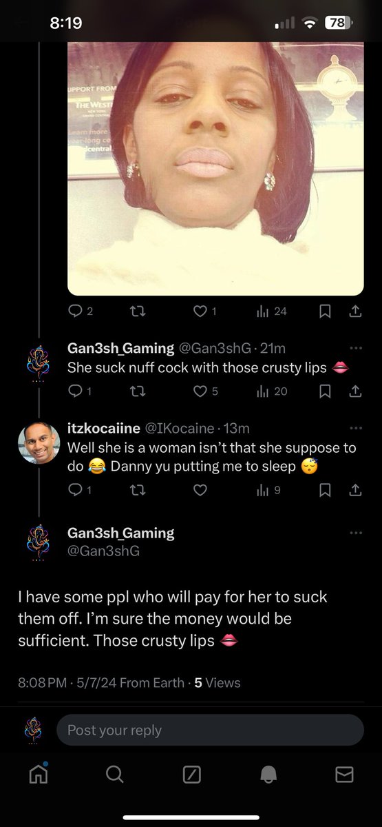 Gan3shG's tweet photo. He’s offering his mom to suck your 🍆
Discount for those dried up lips!
#onlyfans #sucking #dreidlips #crustylips https://t.co/GQ4QXDnSiE