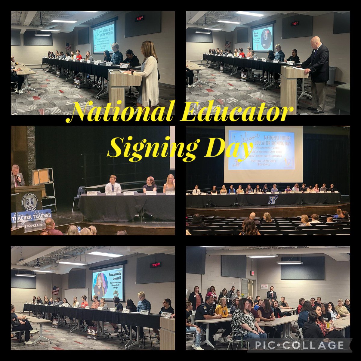 We are so excited to acknowledge and celebrate our seniors at both PLHS and PLSHS for National Educator Signing Day. We cannot wait to see the impact all of you will make in the education field in the very near future. Congratulations!!