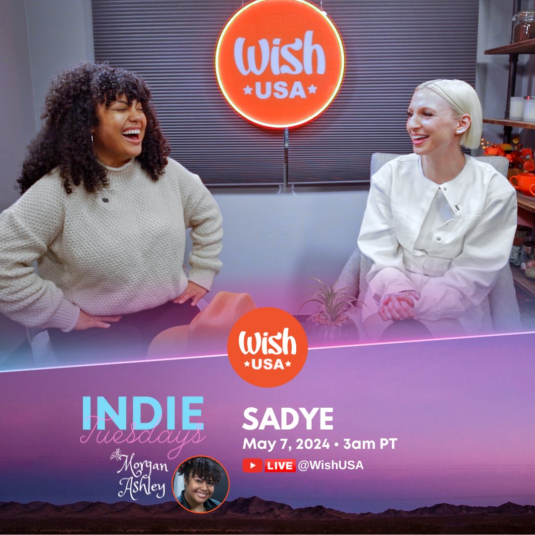 🎤✨ Meet Sadye, the voice that's changing pop on this week's Indie Tuesdays with Morgan Ashley. From 'Pretty Traumatized' to breaking the mold, Sadye's story is a must-hear. 

#IndieTuesdays #SadyeStory #PopRevolution #NewMusicAlert #IndiePop #MusicDiscovery #EmergingArtists
