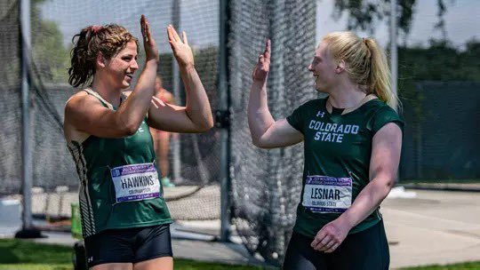 New on 𝐑𝐚𝐦𝐖𝐢𝐫𝐞 Rumor had it they didn't like each other. In reality, the @CSUTrackFieldXC duo of Michaela Hawkins and Mya Lesnar are inseperable -- and rather loud 'They’re a very bad influence on me.' csura.ms/44uakWV