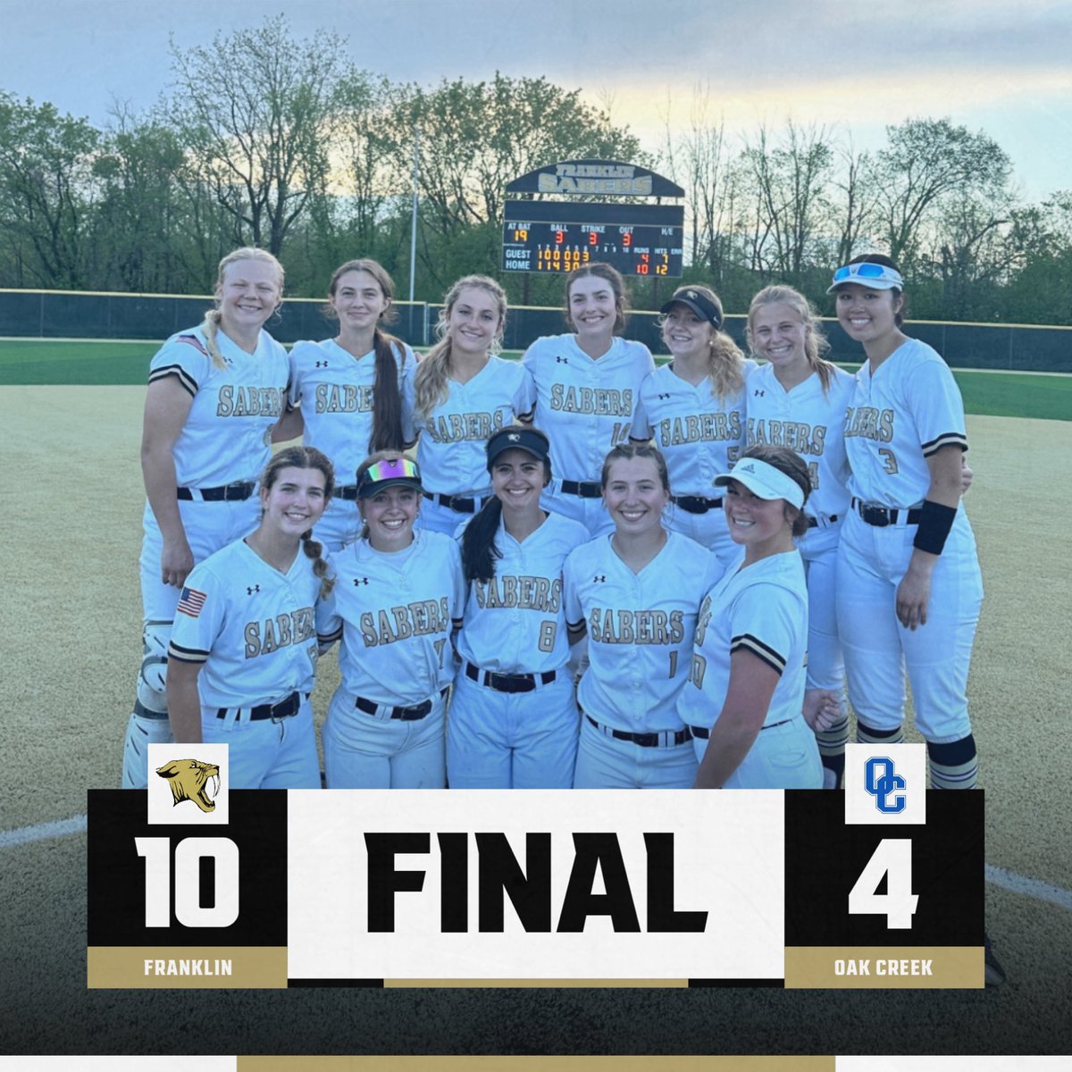 Franklin Softball tweet media