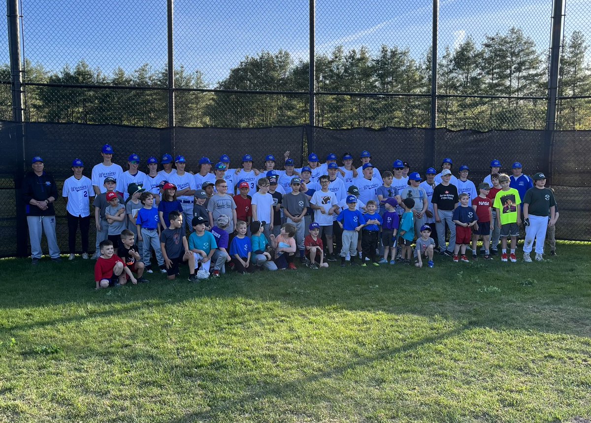 Thank you Wahconah Regional High School Baseball! The youth from the CRA Baseball programs and Dalton Hinsdale Little League had a great time at tonight’s Warrior Night!