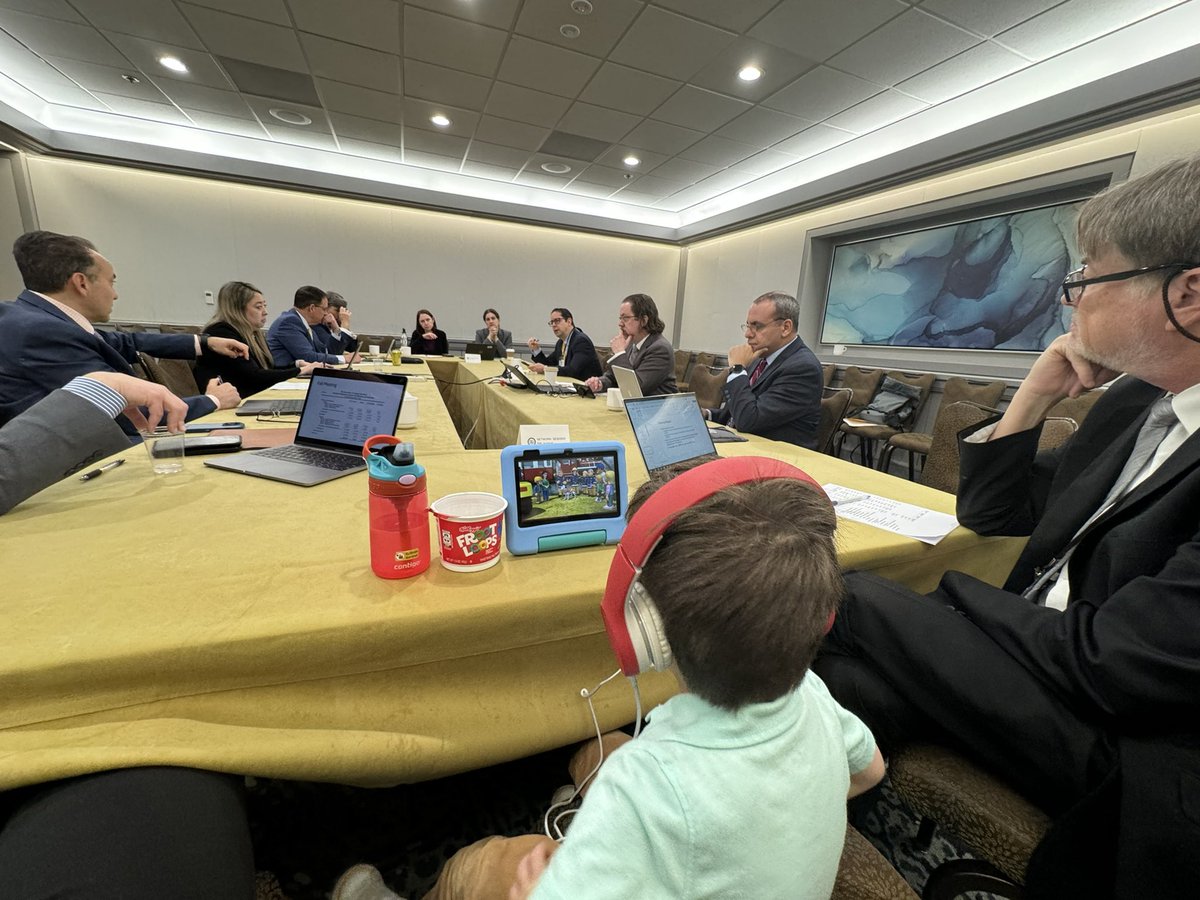 Take your kid to conferences. Give them all the iPad time, treats, and pool time they desire. Skip some sessions. Allow the giggles during the board meeting. Show it can be done, especially if you’re in leadership. Let’s put the humanity back into our work spaces. @Momademia