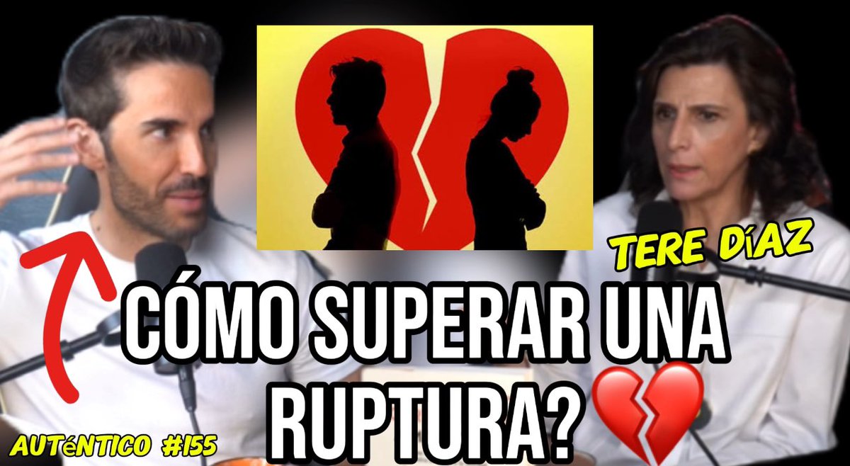 Tere Díaz, terapeuta familiar habla de la pérdida de una pareja, la incertidumbre en el amor, la soledad y cómo superar una ruptura amorosa. ▶️ youtu.be/0WLw3aelW7Q?si… #ruptura #duelo #parejas #amor