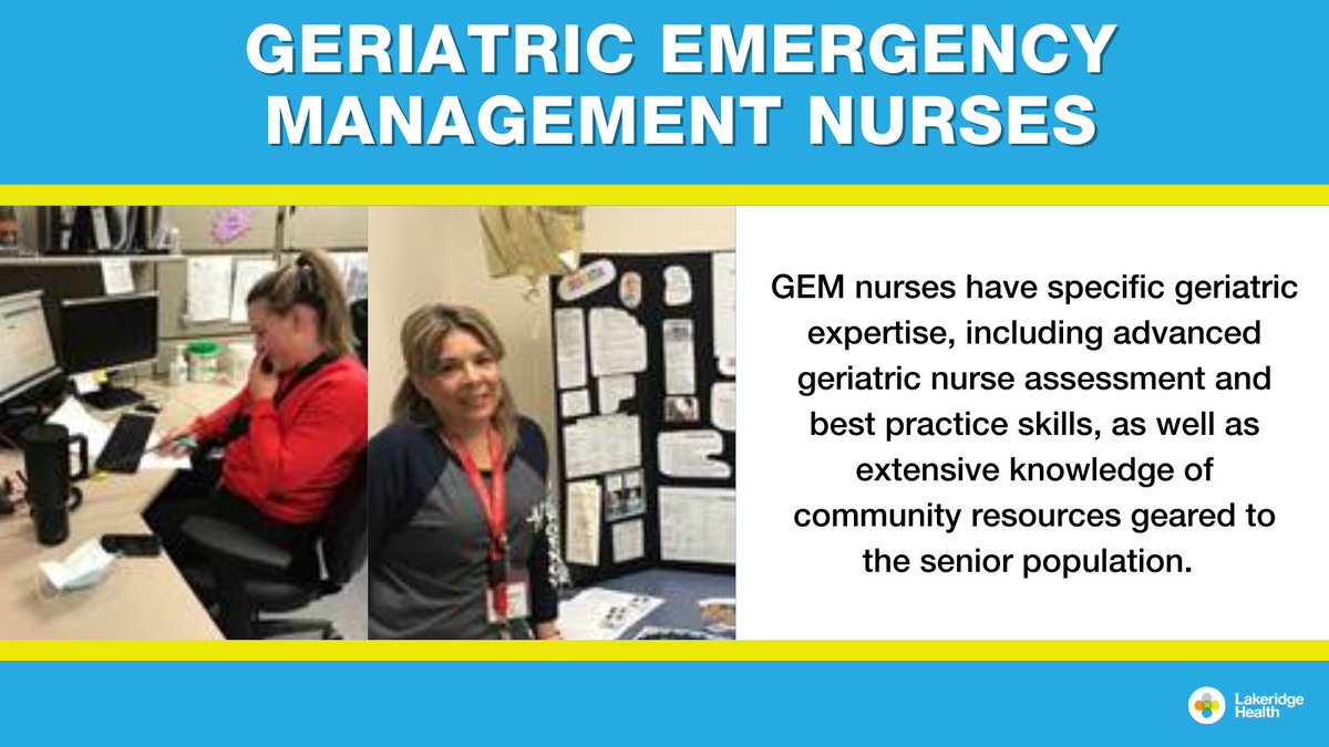 Continuing our #NationalNursingWeek spotlights, we're thrilled to introduce three more incredible #nursing teams! 🩺 Learn about the Critical Care Response Team (CCRT), Durham Mental Health Services (DMHS) Residential Nurses, and Geriatric Emergency Management (GEM) Nurses! 👏