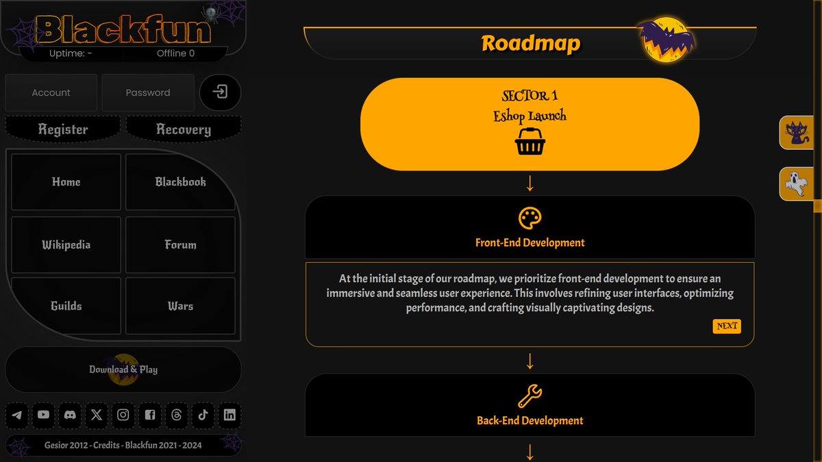 Have you seen our roadmap in whitepaper on website? If not, you should definitely check it out for additional information and to discover our vision for shaping the cyberworld! 🚀💡 #BlackfunRoadmap #CyberWorldVision