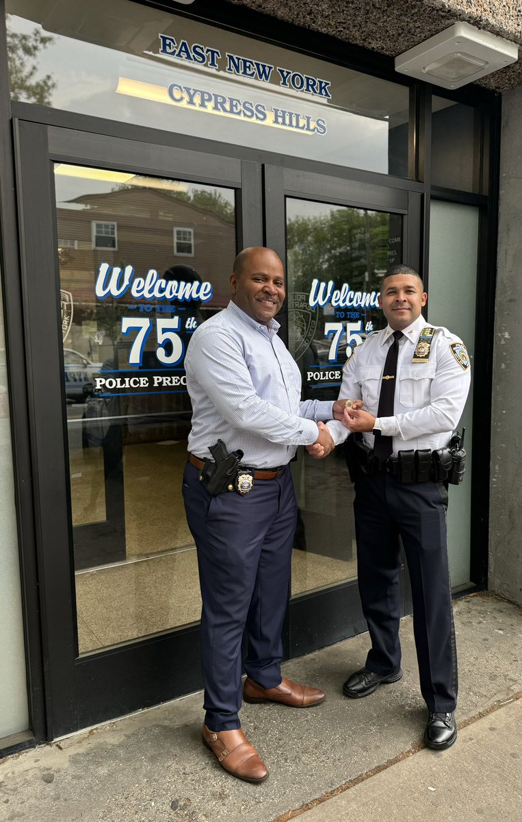 As I pass the coveted “75 CO Pin” to Insp. Mark Vazquez, I want to take this moment to express my sincere gratitude to the men and women I had the pleasure to lead here for the past 3 years. We did a lot of great work together and your effort and talent is unmatched.