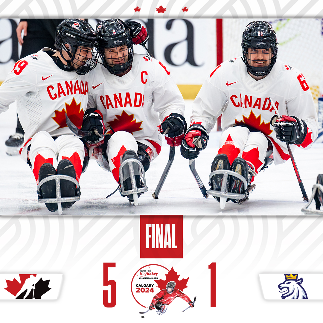 GAME OVER! On to the semifinals. 🇨🇦🇨🇿 MATCH FINI! On se revoit en demi-finale. 🇨🇦🇨🇿 📊 hc.hockey/WPHCStats050724 📊 hc.hockey/CMPHStats050724 #Calgary2024