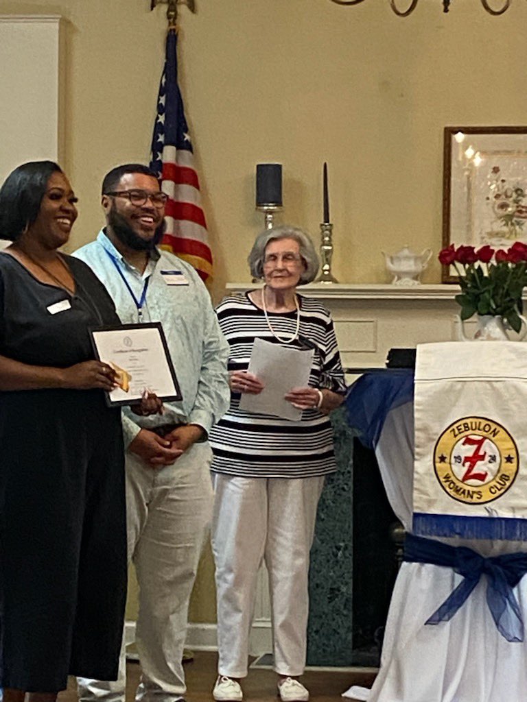 Terrance Hinnant, Ed. D. (@tjhinnant) on Twitter photo Zebulon Woman’s Club celebrated local teachers of the year tonight! Happy to share this experience with Mrs. Smith! <a href="/ZWC1924/">Zebulon Woman's Club</a> <a href="/Mrs_AshelySmith/">Mrs. Ashely Smith</a> Zebulon Woman’s Club celebrated local teachers of the year tonight! Happy to share this experience with Mrs. Smith! <a href="/ZWC1924/">Zebulon Woman's Club</a> <a href="/Mrs_AshelySmith/">Mrs. Ashely Smith</a>