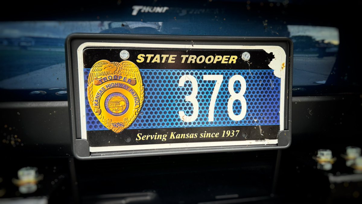 Show me a law enforcement agency in the 🇺🇸 with a better license plate design… You can’t! 😚🙌🏼😀 ➡️ #KHPjobs.org