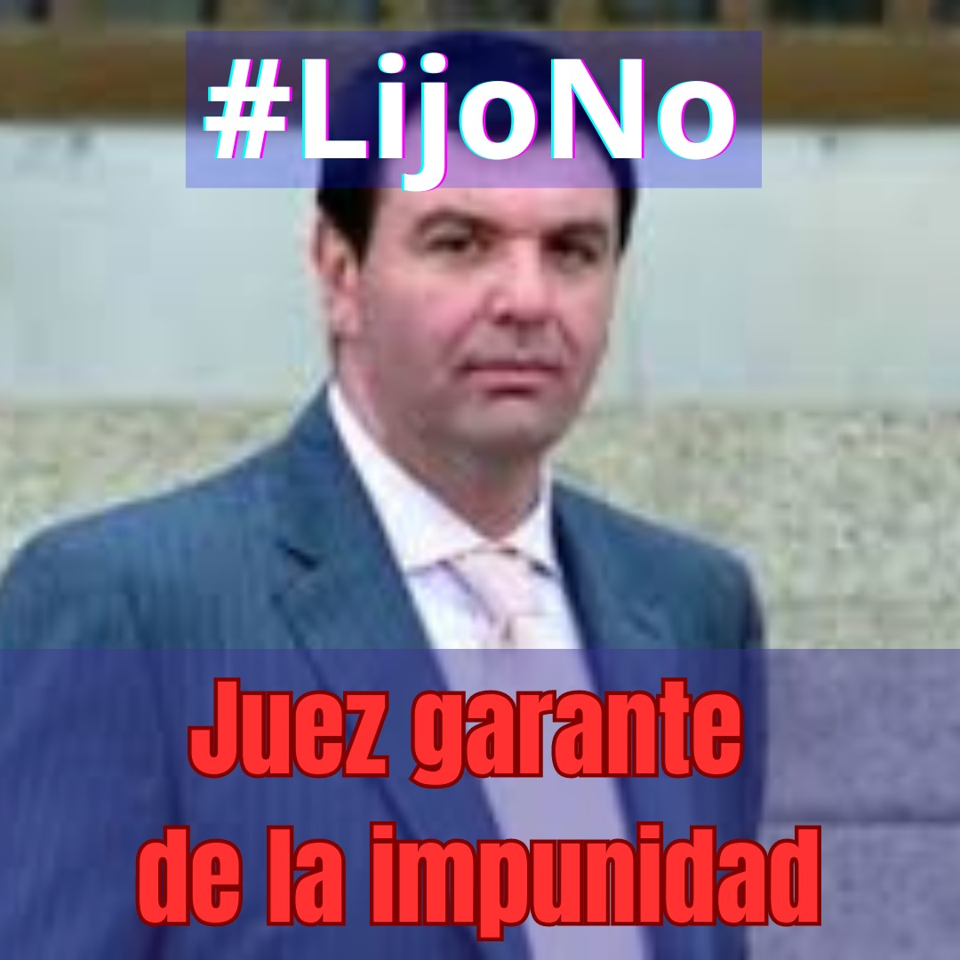 #LijoNo, Juez garante de la Impunidad @CorteSupremaAR @cmagistratura @JMilei @VickyVillarruel @PatoBullrich @DAIAArgentina @SenadoArgentina @AlvarodLamadrid @eugetale @GuillermoLipera @LicAuraMarinaR1 @fargosi @LanaMontalban @peponila @Desdemona_jna @alepassarelliok @FurmanElias