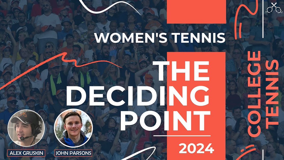 The Deciding Point @NCAATennis R1/R2 Recap + Sweet 16 Preview ft. @AlGruskin & @JTweetsTennis -Opening Weekend Recap -Upsets -Escape Artists -Well then…that was impressive -Hit the Staples Button -Most Interesting Teams to Watch 📺: youtube.com/live/Xfmgcs0Zo… #NCAATennis