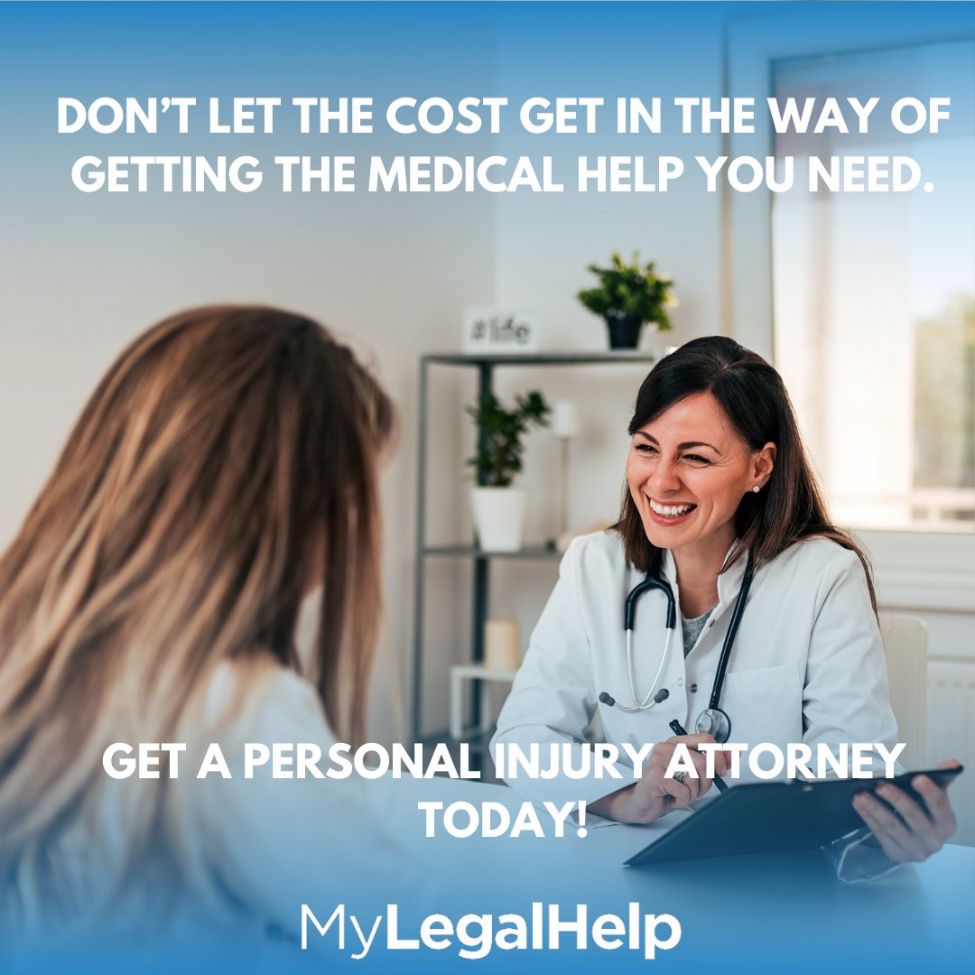 Have you been in an acccident and need medical help? We can connect you with the legal help that can fit your medical needs. 👩🩺

#MyLegalHelp #MedicalHelp #PersonalInjury