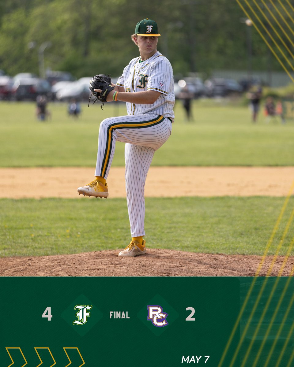 🔰FINAL🔰

Friars - 4
Roman - 2

🟢Cannon: 2-for-3, 2B, 2 R
🟢Carr: 2-for-2, Sac Fly RBI
🟡Ortegae: 7.0 IP, 1 H, 0 ER, 1 BB, 11 K

Next: Saturday 5/11 at Malvern Prep