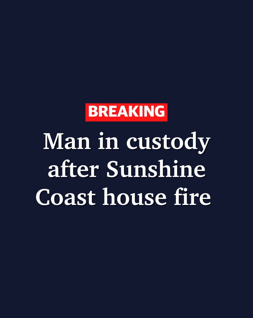 A man has been taken into custody following an early morning house fire in Wurtulla this morning. Details here 👉 bit.ly/3Wq64Wu