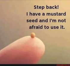 The Parables of the Mustard Seed and the Yeast

31 He told them another parable: “The kingdom of heaven is like a mustard seed, which a man took and planted in his field. 32 Though it is the smallest of all seeds, yet when it grows, it is the largest of garden plants and becomes…