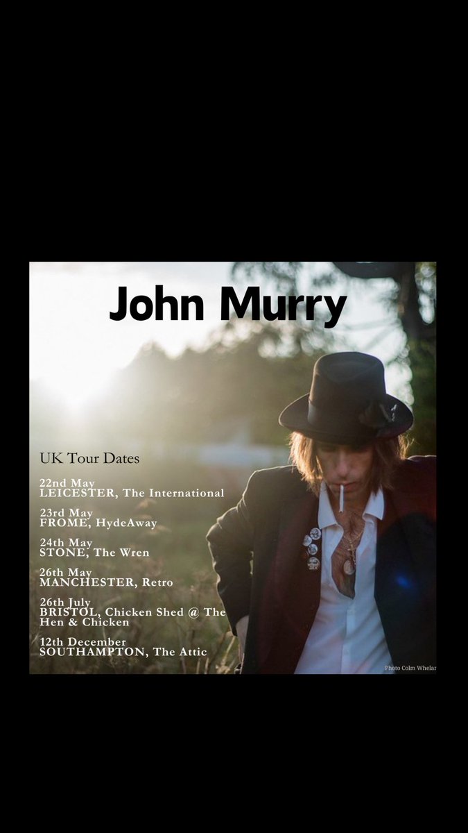 @johnmurry live. Raw and beautiful emotion filled songs that will break your heart. UK tour: shorturl.at/DGJU8 #JohnMurry #thestarsaregodsbulletholes #thegracelessage #johnmurryontour