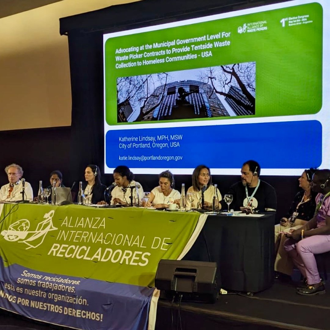 PortlandGov's tweet photo. City of Portland staff proudly presented at the 1st Elective Congress of the @globalrec_org Conference in Buenos Aires, Argentina this past weekend. https://t.co/wGsuovZ7QJ