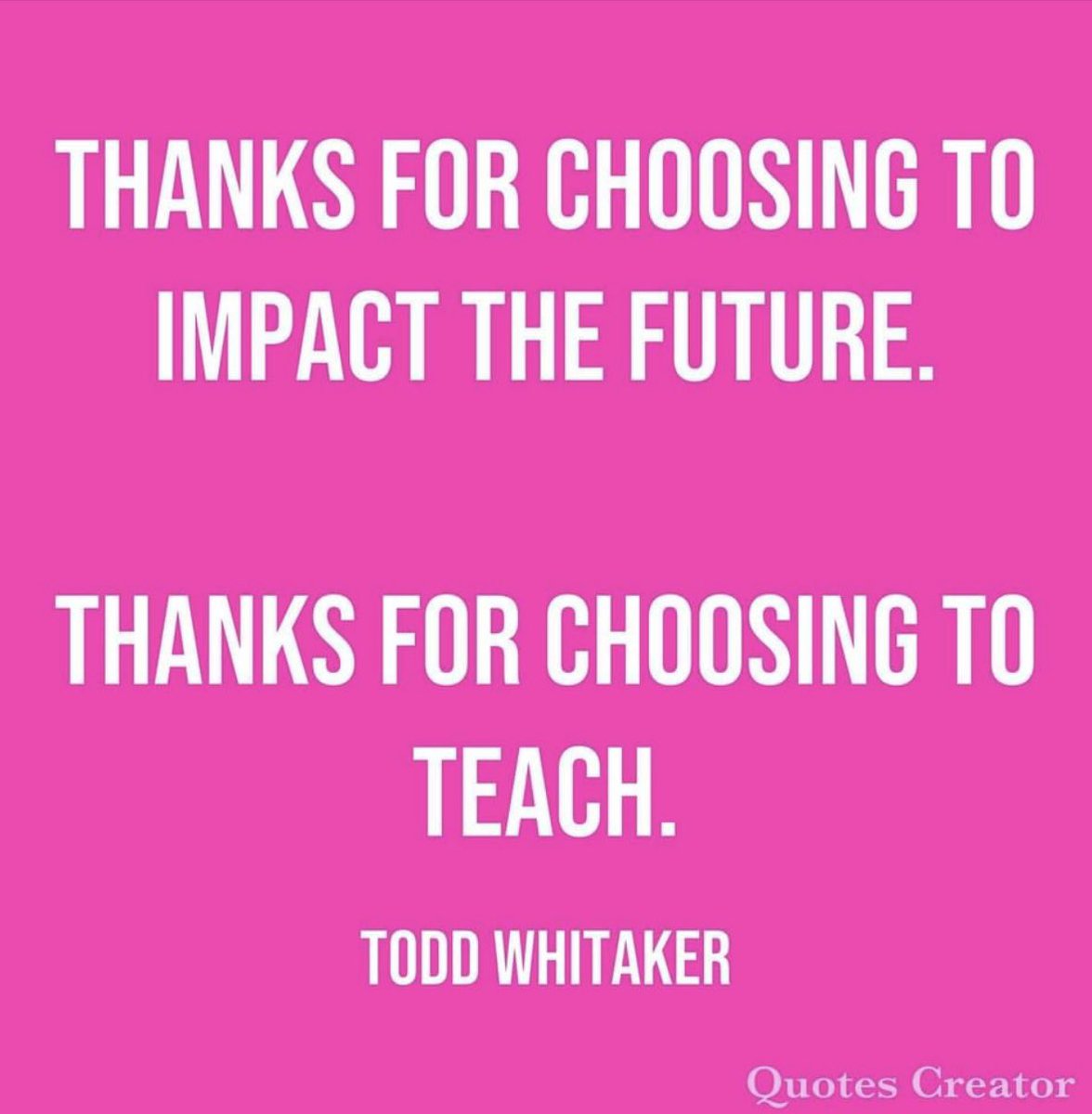 Thanks for choosing to teach! Happy Teacher Appreciation Week! #TeacherAppreciationWeek #TeacherAppreciationWeek2024