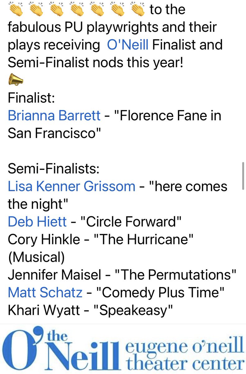 Playwrights Union (@pwunion) on Twitter photo 