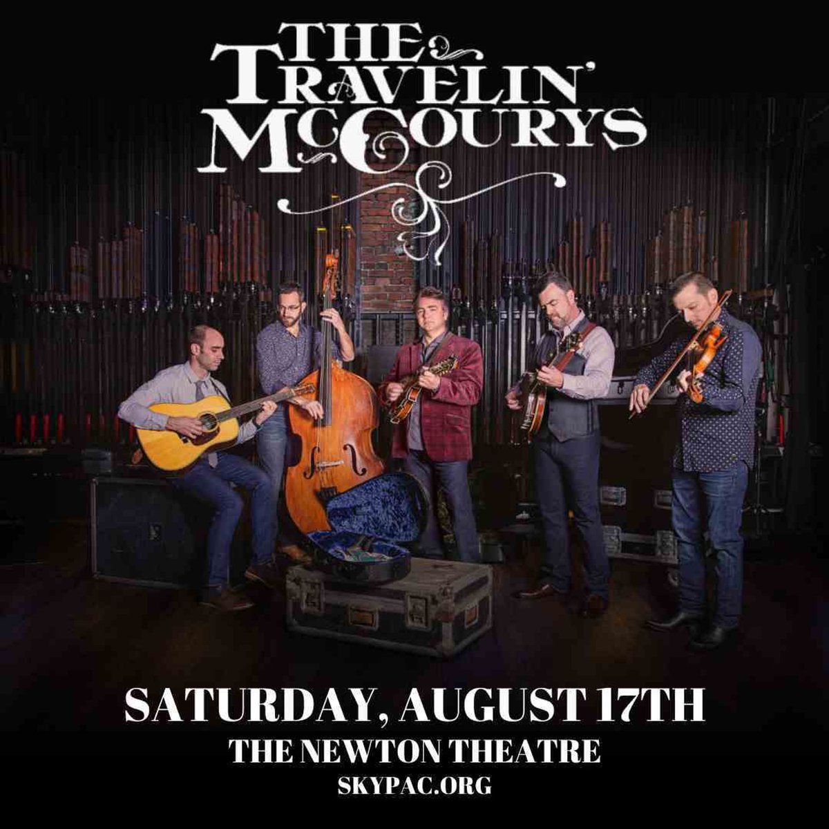 We’ll be in Newton, NJ playing at the Newton Theatre on 8/17 🎻 Tickets on our website! #newtonnj #bluegrass #livemusic