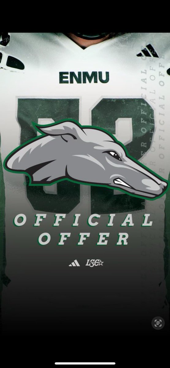 #AGTG after a great conversation with <a href="/tjdeleon02/">Coach DeLeon</a> as well as <a href="/CoachPomfret/">Mike Pomfret</a>, I am Blessed to receive an offer from Eastern New Mexico University