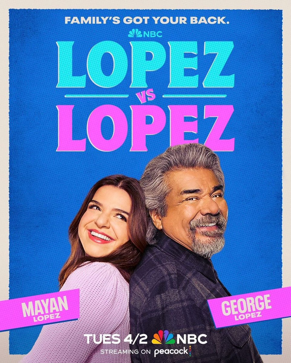 #EstatusDSeries

#NBC ha decidido renovar su comedia #LopezVsLopez para una tercera temporada.