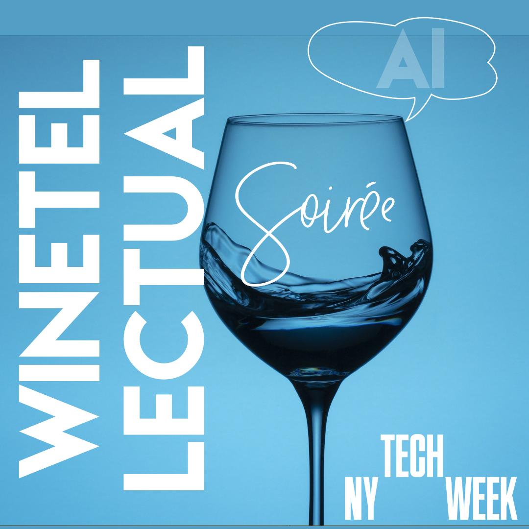 iliagogich's tweet photo. Thrilled to host our next Winetellectual Soirรฉe to sip deep into AI with fine artisanal Georgian wine during #NYTechWeek by @a16z. Winetellectual is a unique concept that blends intellectual conversations with artisanal winetasting. See here: https://t.co/hGJ8TUCBNK
@Techweek_ https://t.co/cF4oj1UyKB