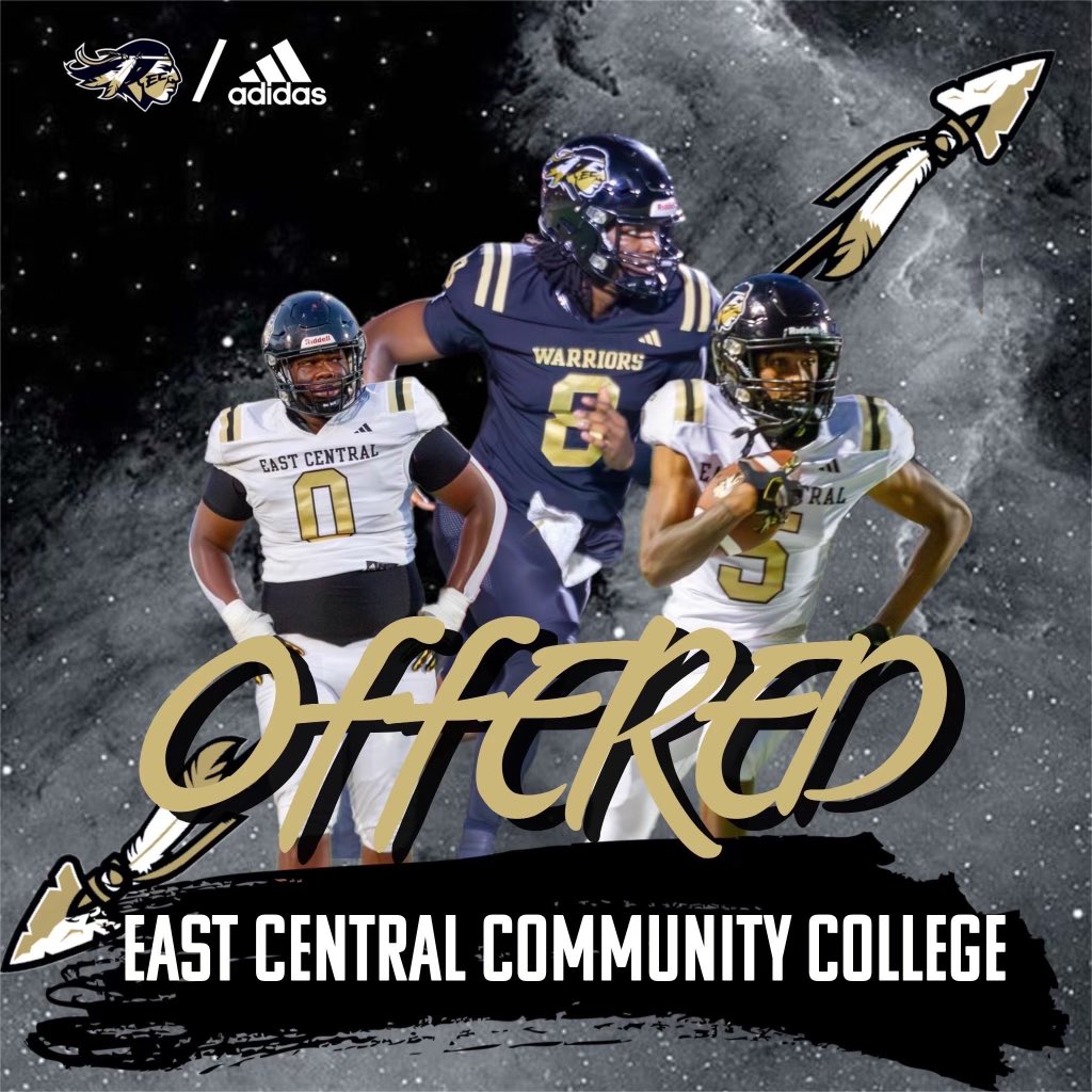 After a great conversation with <a href="/turnerrotenberr/">turner rotenberry</a>  I am blessed to receive an offer from East Central Community College <a href="/Coach_Webster2/">Jonathan J. Webster</a> <a href="/Coach_Nickols/">Tevin Nickols</a> <a href="/davidfrey13/">David Frey</a> @coachnelson3089 <a href="/FairleyQuentin/">Quentin Fairley, Ed.S.</a>