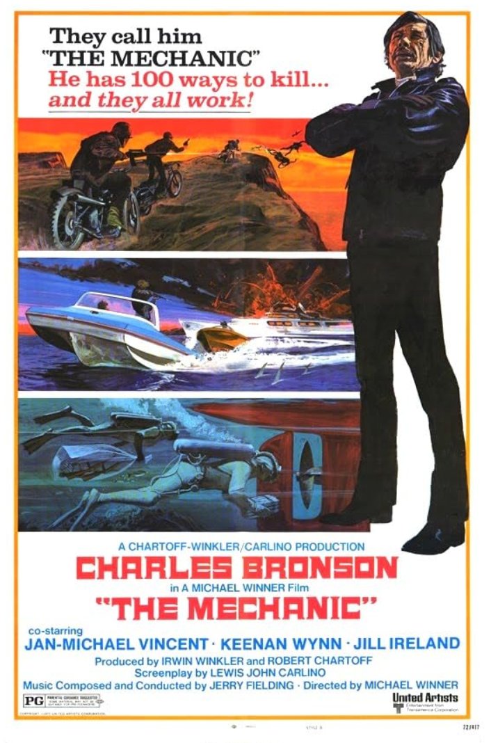 Clean. Fast. Professional. Charles Bronson is THE MECHANIC in Michael Winner’s 1972 thriller, screening on 35mm May 18 and May 20! 🎟️ bit.ly/mechanicparist…