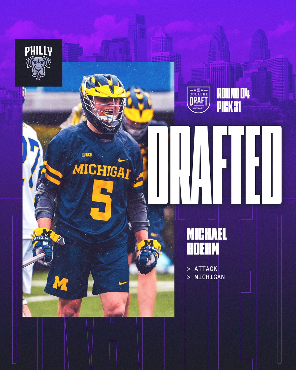 PLLWaterdogs's tweet photo. GOT OURSELVES A DOG 😤

with our fourth round pick, we select michael boehm!!! 🙌 https://t.co/4wtuS0bASe
