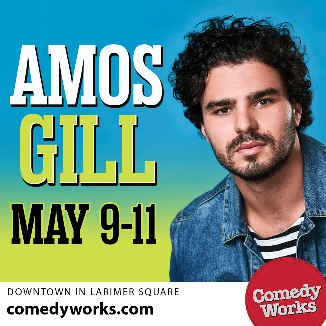 This weekend @AmosGill22 hits the Comedy Works Downtown stage! 🎟: bit.ly/3WvcT9b
