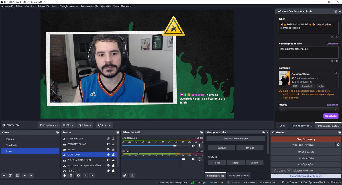 rafodase's tweet image. estamos onliners trocando uma ideia e jogando um cszinho 

twitch.tv/raf1re