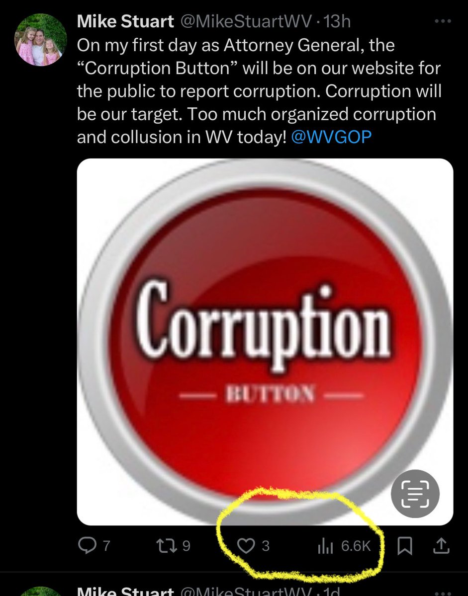 WV Attorney General Facts tweet media