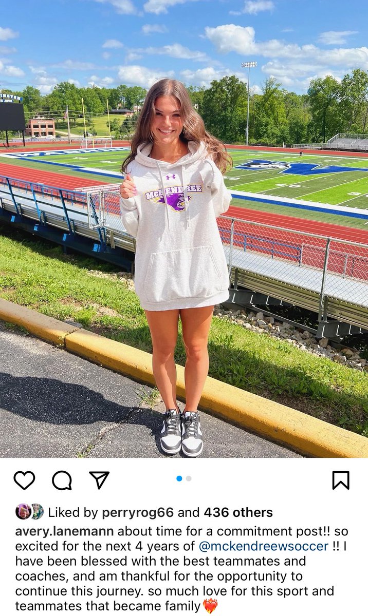 🚨COMMITMENT POST🚨

Congratulations to <a href="/AveryLanemann/">Avery lanemann</a> who committed to McKendree University! 

Way to go Avery - we are so proud! 💚💛