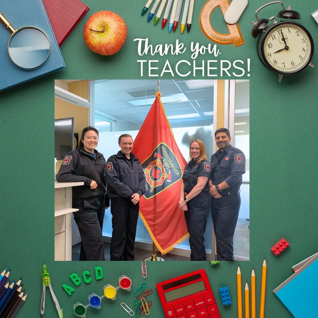 Happy Teacher Appreciation Day to all the educators out there! A special shout out to our certified teachers who are part of our public education team. Thank you for your dedication in shaping the future and for spreading vital fire safety messages. #TeacherAppreciationDay
