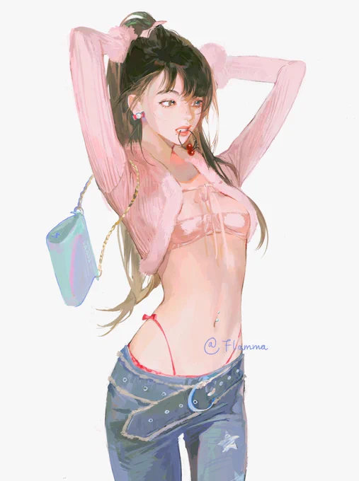 P!nk#OC #originalcharacterart 