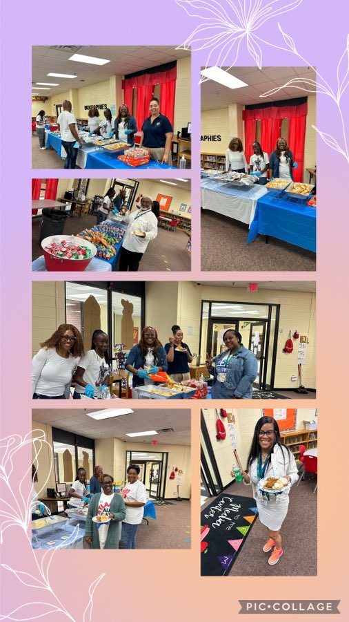 Day 2 of Teacher and Staff Appreciation was a hit! The Academic Squad hosted and served bbq sliders, with a side of potato salad and coleslaw. Oh, and I can’t forget the chips and drink for the WIN!🥰 @CubsLeadingLady @LoveLiteracy4 @hodge_kia @GlynnGivesSEC
