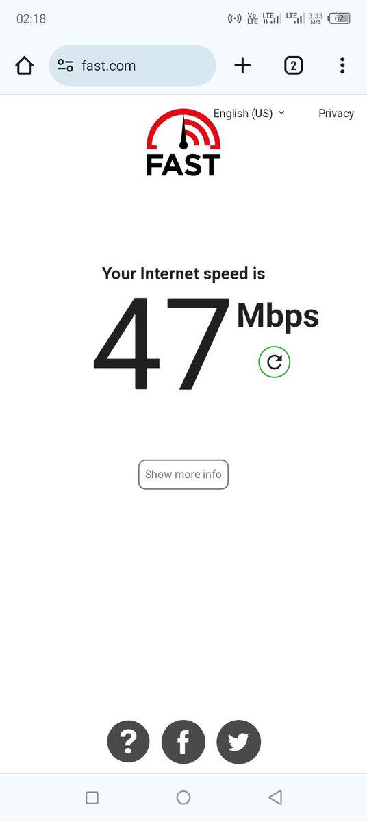 How fast is your Internet connection?

Wasn't expecting much from my provider. 

A Tech bros definitely have a challenge of clients and Internet 😁