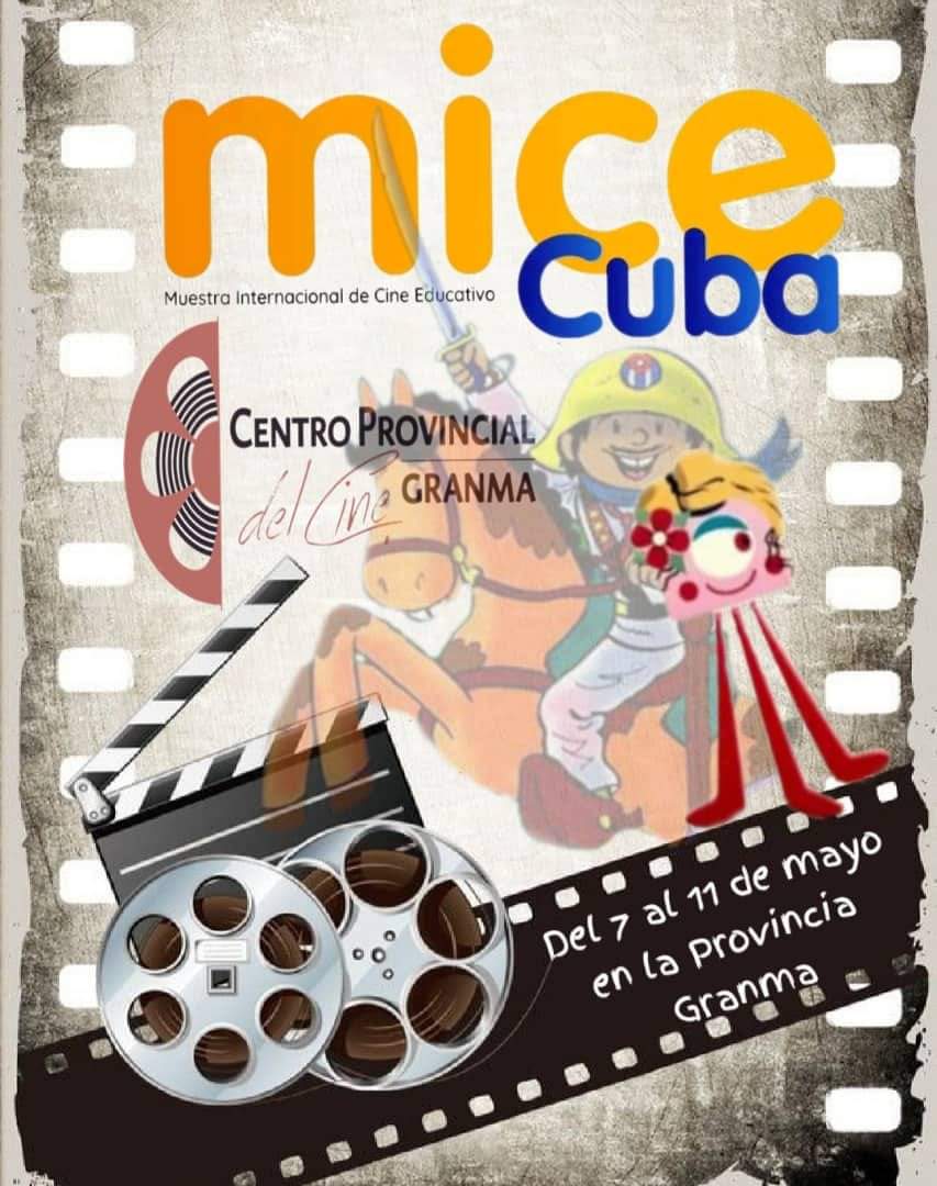 Con una gala en el cine Céspedes de Bayamo inauguraron hoy en #ProvinciaGranma la Muestra Internacional de Cine Educativo (MICE) que tendrá lugar del 7 al 11 de mayo en todos los cines cabeceras de todos los municipios del territorio. #65ICAIC #CineGranma #CineCubano