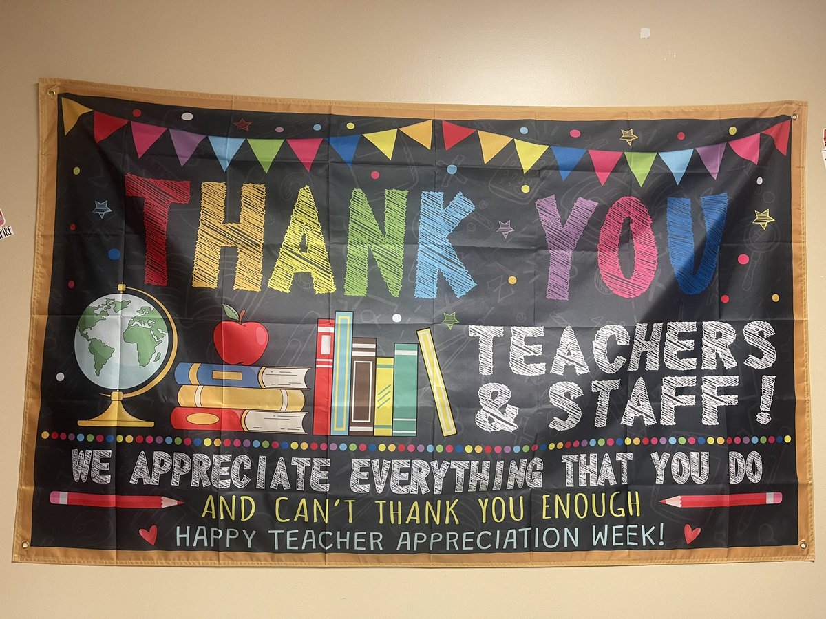 Evelyn Hernandez (@apehernandez) on Twitter photo Teacher Appreciation Week!🥳
Day 1 & 2: Fueling greatness one treat at a time! Celebrating our incredible teachers and staff during Teacher Appreciation Week with sweet Bundt cakes and delicious pizza. Thank you for all you do for our little mustangs! <a href="/Magrill_AISD/">Magrill Primary School</a> Teacher Appreciation Week!🥳
Day 1 & 2: Fueling greatness one treat at a time! Celebrating our incredible teachers and staff during Teacher Appreciation Week with sweet Bundt cakes and delicious pizza. Thank you for all you do for our little mustangs! <a href="/Magrill_AISD/">Magrill Primary School</a>
