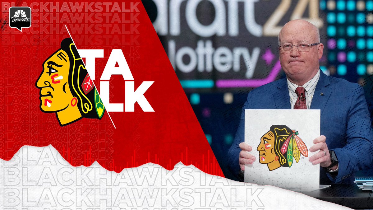 🚨 New #Blackhawks Talk Podcast 🚨 • Reacting to 2024 NHL Draft lottery results • Who could Chicago take with No. 2 overall pick? • Interview with GM Kyle Davidson 🎧: nbcsportschicago.com/nhl/chicago-bl…