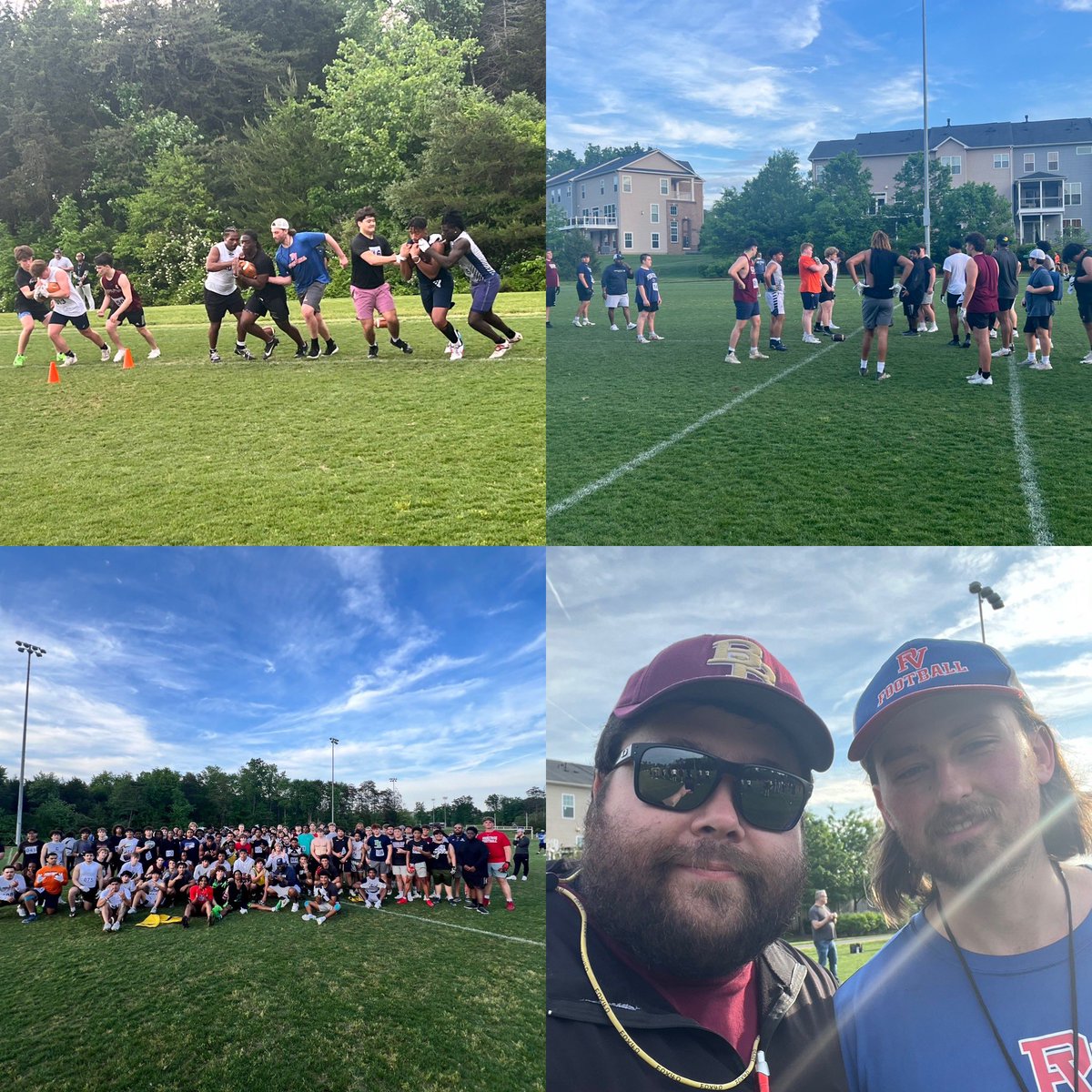 First annual Loudoun Showcase was a huge success! Many thanks to @andrejones1185 and @LeeMCarter3 for allowing me to help get this set up! Many thanks to the many coaches that volunteered to help make this a success! @CoachLong33 @JohnCri48039118 and many more!