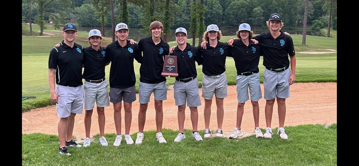 TheGroveGolf's tweet photo. Conference Champs ✅
Regional Champs ✅

Proud of these guys! #BearDown https://t.co/PCakww3Hay