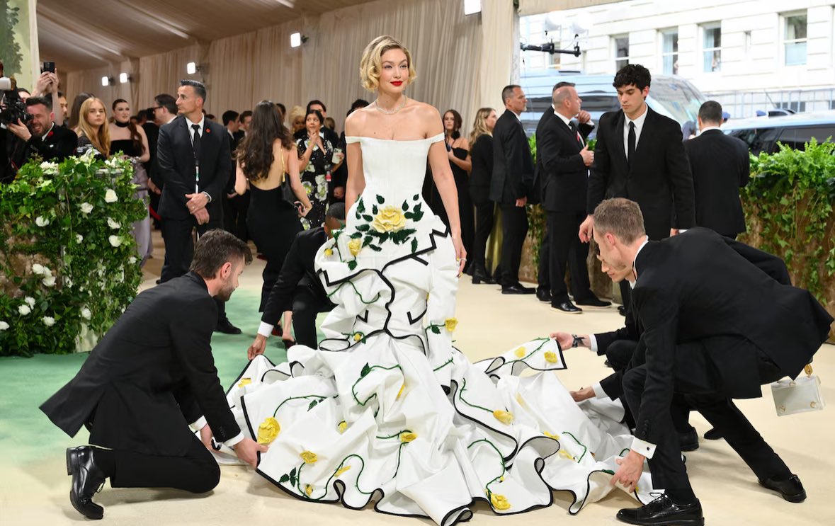 Inflation, Met Gala style: Ticket cost this year: $75,000 a person Ticket cost 2023: $50,000 Ticket cost 2022: $35,000 Hope this makes the NY Fed Beige Book!