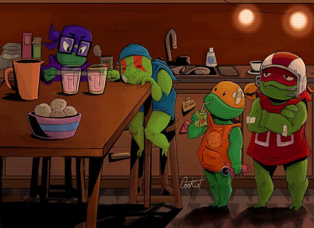 #TMayNT

Day 4: baby turtles

Rise turtle tots are so cute and smoll, look at these little guys🥺
#RiseoftheTMNT #rottmnt #SaveROTTMNT #tmnt