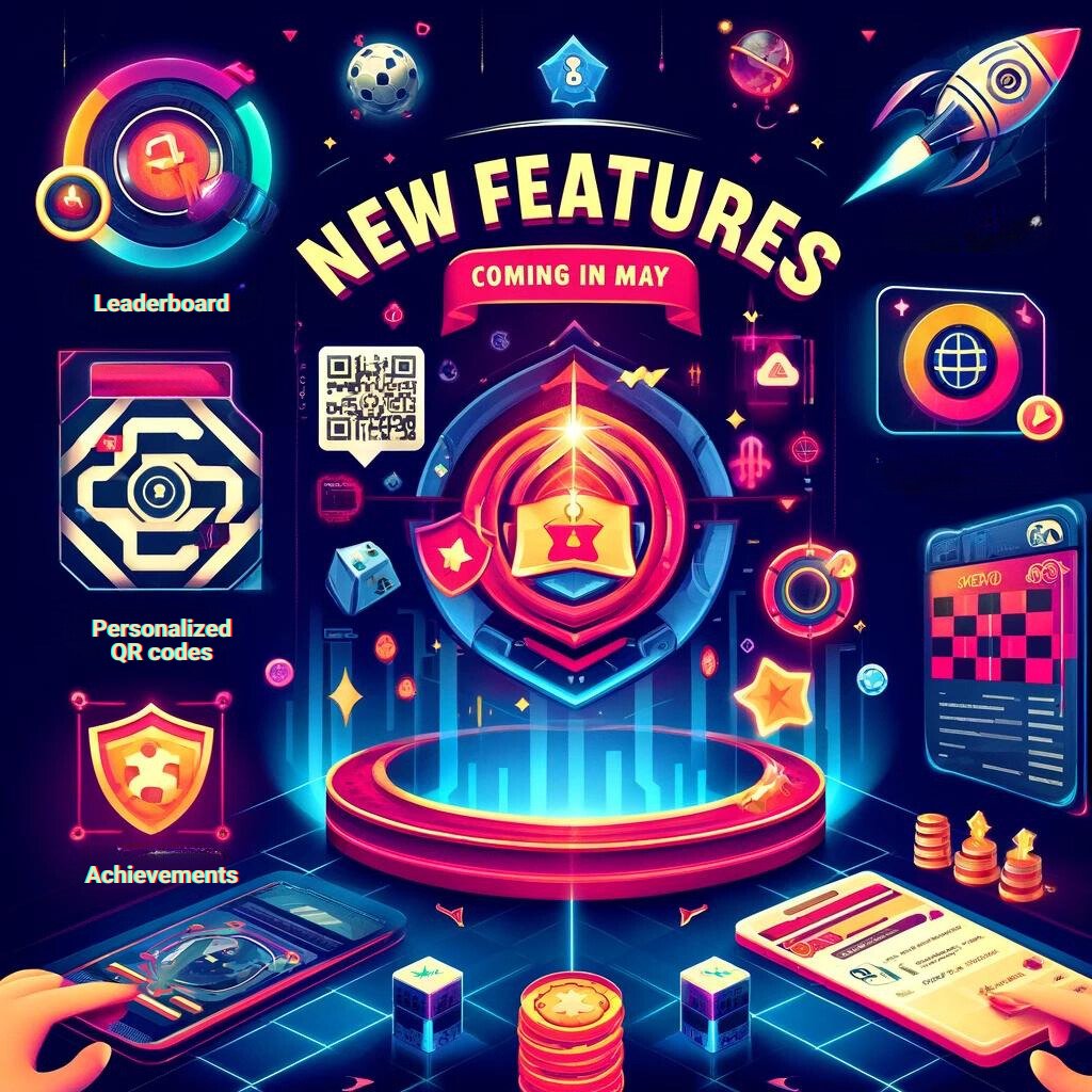 Omegaluck888's tweet photo. 🌟 Exciting New Features Coming This May to #OmegaLuck! 🌟

Get ready to elevate your gaming experience! We're rolling out a dynamic leaderboard, personalized QR codes for easy sharing, and a new achievements system to showcase your skills. Stay ahead, and stay connected! https://t.co/N07e2NyBB3