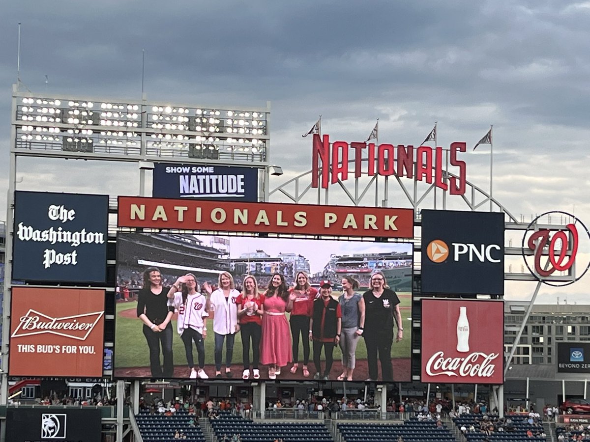 Arielle Stafford, MD (@astaffordmd) on Twitter photo What an amazing night representing all of the amazing female surgeons <a href="/InovaHealth/">Inova</a> at the <a href="/Nationals/">Washington Nationals</a> game tonight!!!
<a href="/SCWilley/">Shawna Willey</a> <a href="/InovaSchar/">Inova Schar Cancer Institute</a> What an amazing night representing all of the amazing female surgeons <a href="/InovaHealth/">Inova</a> at the <a href="/Nationals/">Washington Nationals</a> game tonight!!!
<a href="/SCWilley/">Shawna Willey</a> <a href="/InovaSchar/">Inova Schar Cancer Institute</a>